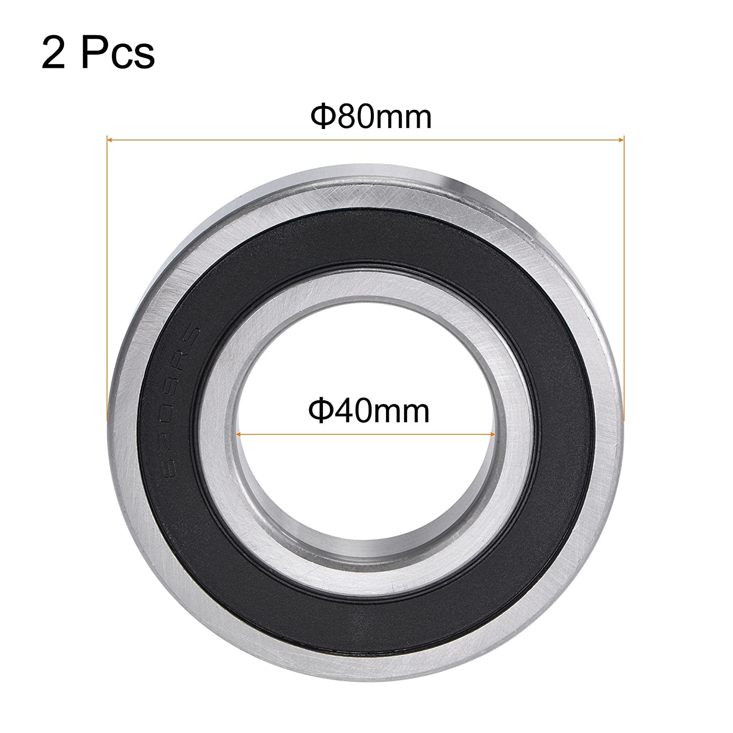 6208-ZZ  Deep Groove Ball Bearing C3 40 mm x 80 mm x 18 mm 6208-2RS bearing factory 